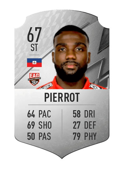 Frantzdy Pierrot Rare 67 OVR