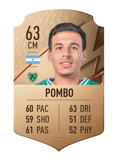 Claudio Pombo Rare 63 OVR