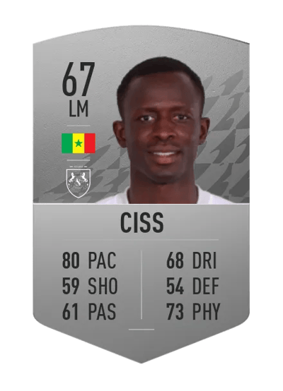 Amadou Ciss Common 67 OVR