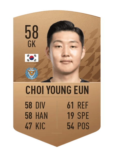 Choi Young Eun Common 58 OVR