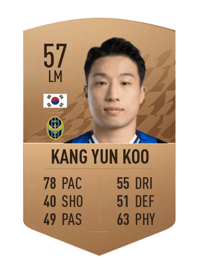 Kang Yun Koo Common 57 OVR