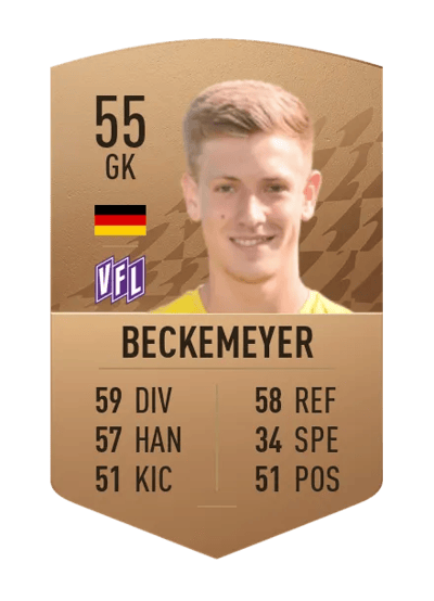 Laurenz Beckemeyer Common 55 OVR