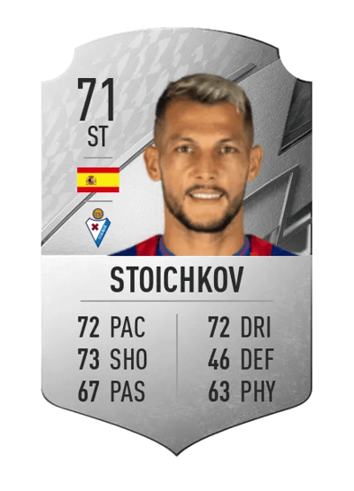 Stoichkov Rare 71 OVR