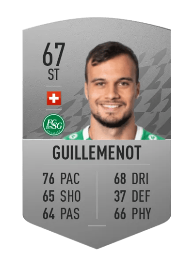 Jérémy Guillemenot Common 67 OVR