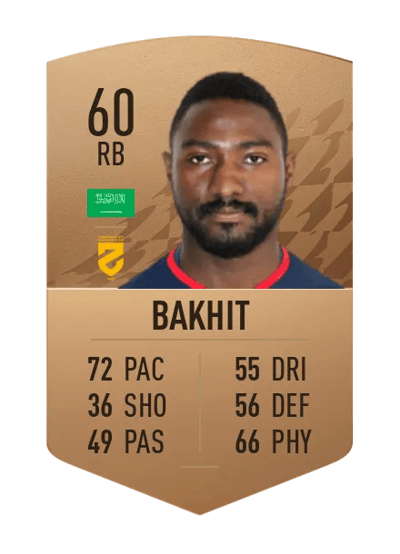 Masood Bakhit Common 60 OVR