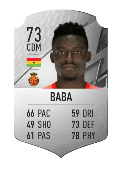 Iddrisu Baba Rare 73 OVR