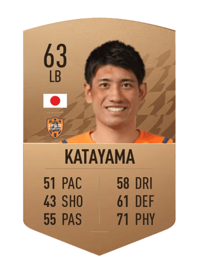 Eiichi Katayama Common 63 OVR