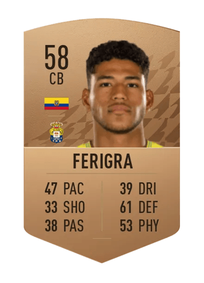 Erick Ferigra Common 58 OVR