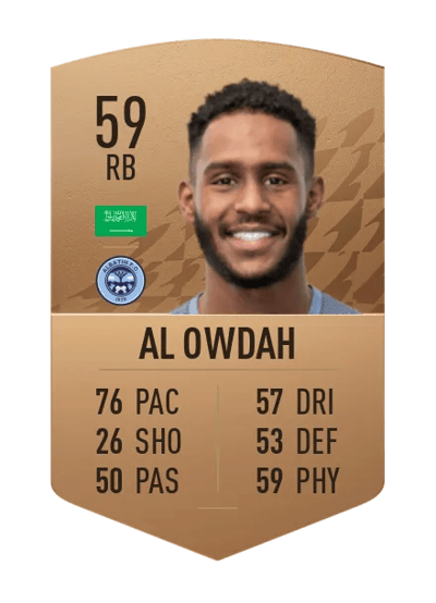 Omar Al Owdah Common 59 OVR