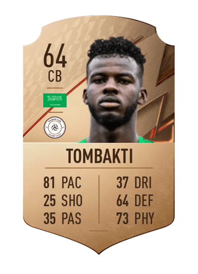 Hassan Tombakti Rare 64 OVR