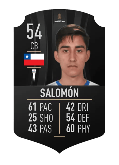 Carlos Salomón CONMEBOL LIBERTADORES 54 OVR