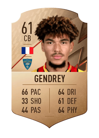 Valentin Gendrey Rare 61 OVR