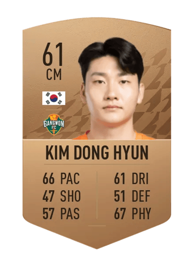 Kim Dong Hyun Common 61 OVR