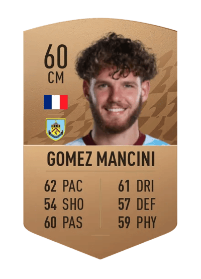 Anthony Gomez Mancini Common 60 OVR