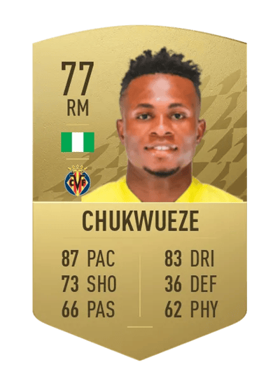 Samuel Chukwueze Common 77 OVR