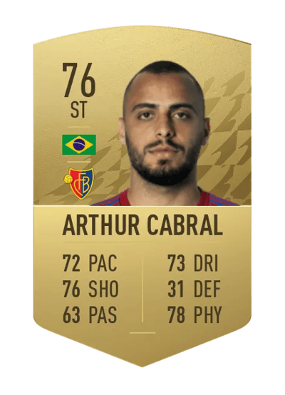 Arthur Cabral Common 76 OVR
