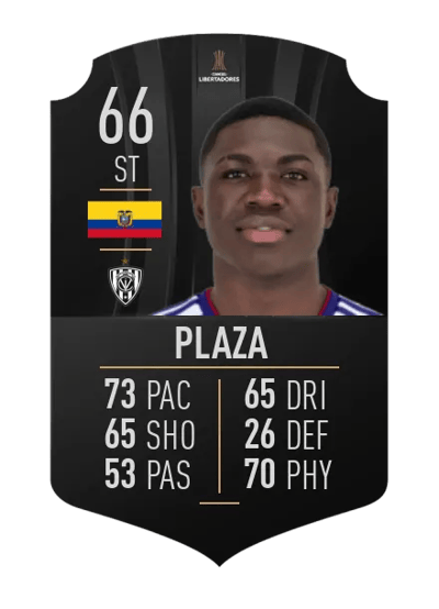 Stiven Plaza CONMEBOL LIBERTADORES 66 OVR