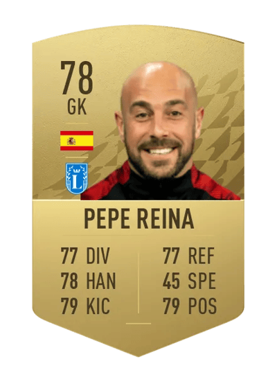 Pepe Reina Common 78 OVR
