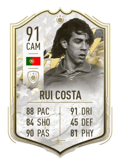 Rui Costa Prime Icon Moments 91 OVR