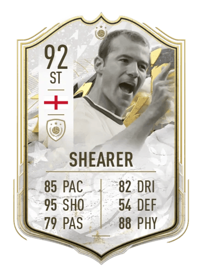 Alan Shearer Prime Icon Moments 92 OVR