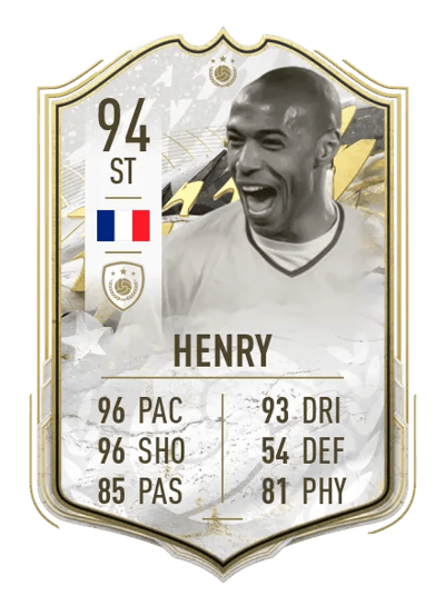 Thierry Henry Prime Icon Moments 94 OVR