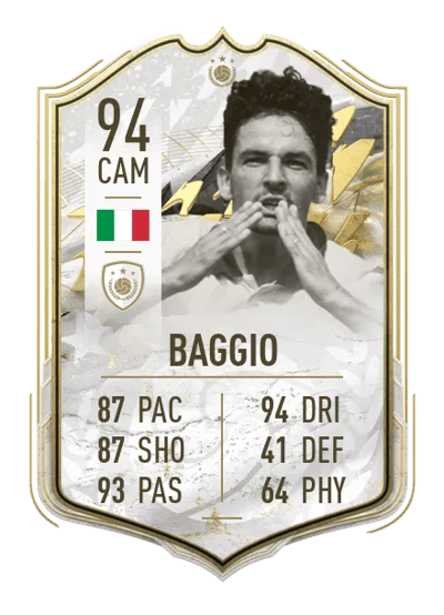 Roberto Baggio Prime Icon Moments 94 OVR