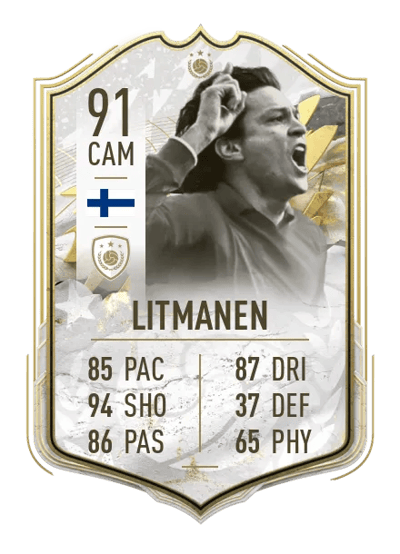 Jari Litmanen Prime Icon Moments 91 OVR