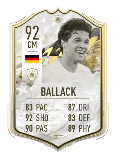 Michael Ballack Prime Icon Moments 92 OVR