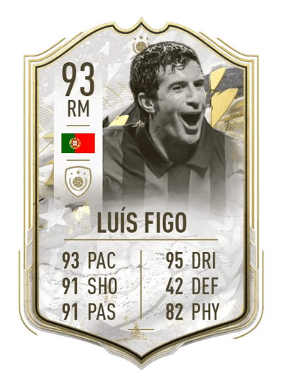 Luís Figo Prime Icon Moments 93 OVR
