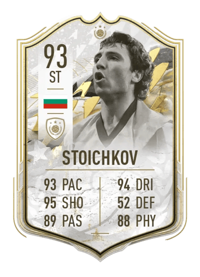 Hristo Stoichkov Prime Icon Moments 93 OVR
