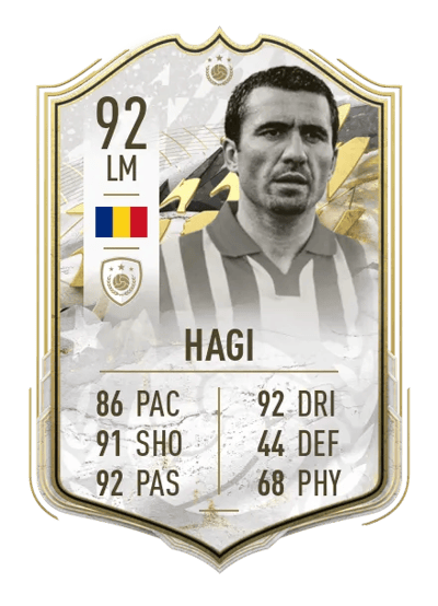 Gheorghe Hagi Prime Icon Moments 92 OVR