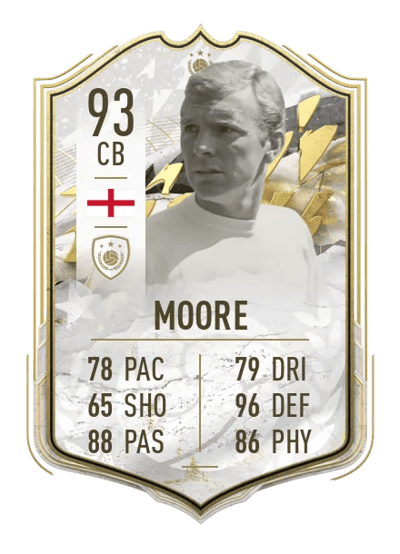 Bobby Moore Prime Icon Moments 93 OVR
