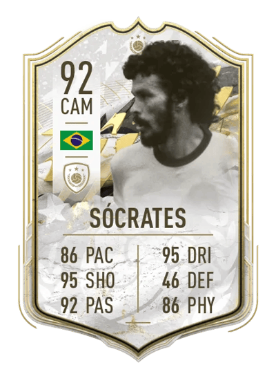 Sócrates Prime Icon Moments 92 OVR