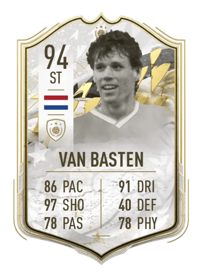 Marco van Basten Prime Icon Moments 94 OVR