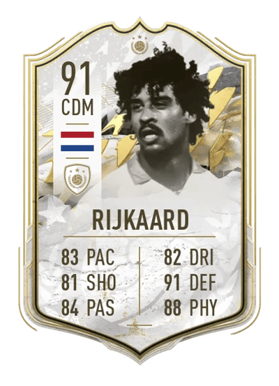 Frank Rijkaard Prime Icon Moments 91 OVR