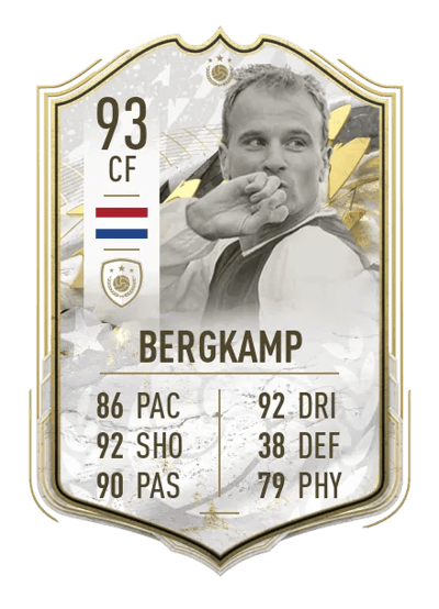 Dennis Bergkamp Prime Icon Moments 93 OVR