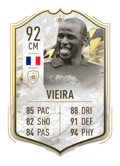 Patrick Vieira Prime Icon Moments 92 OVR