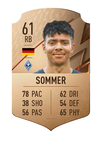 Niklas Sommer Rare 61 OVR