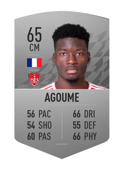 Lucien Agoume Common 65 OVR