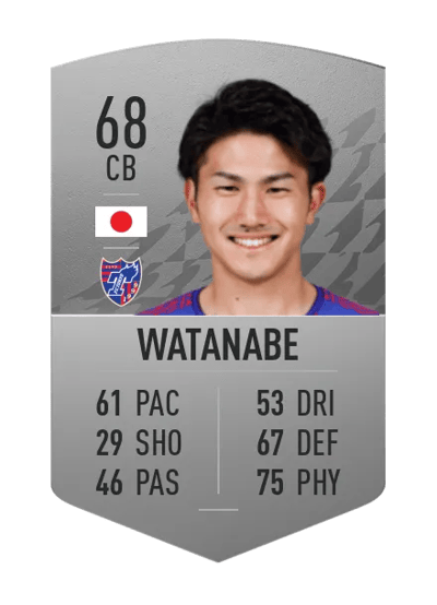 Tsuyoshi Watanabe Common 68 OVR