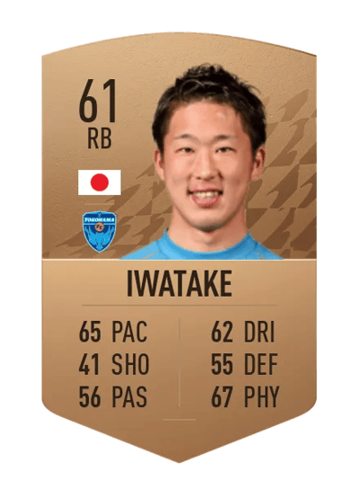 Katsuya Iwatake Common 61 OVR
