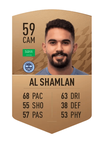 Rakan Al Shamlan Common 59 OVR