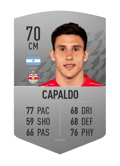 Nicolás Capaldo Common 70 OVR