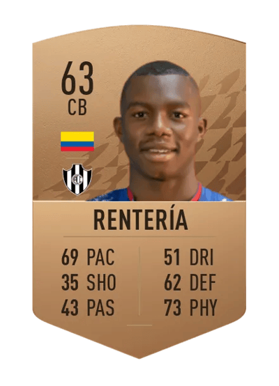 Dixon Rentería Common 63 OVR