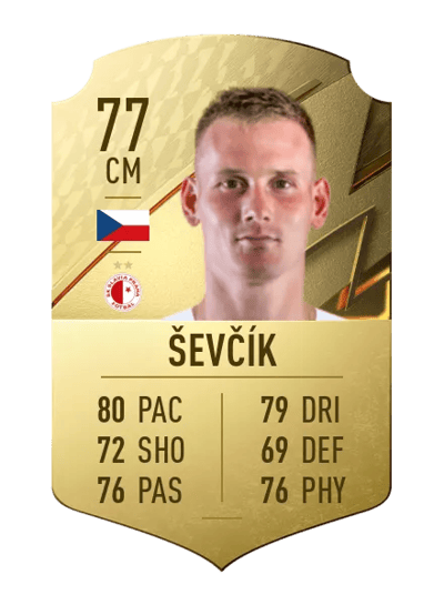 Petr Ševčík Rare 77 OVR