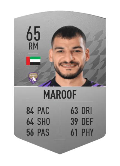 Jamal Maroof Common 65 OVR