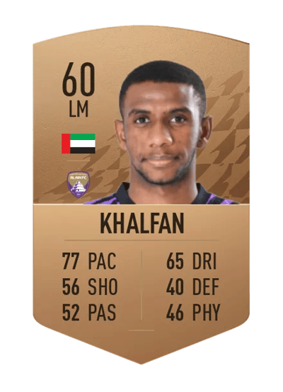 Mohammed Khalfan Common 60 OVR