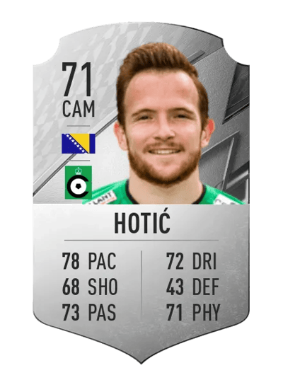 Dino Hotić Rare 71 OVR
