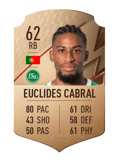 Euclides Cabral Rare 62 OVR