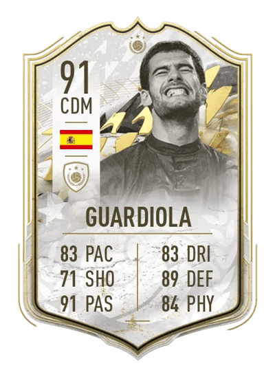 Guardiola Prime Icon Moments 91 OVR